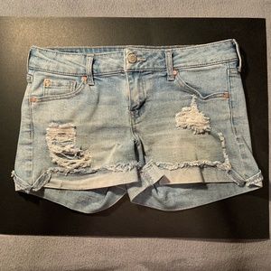 Celbrity Pink Denim Shorts